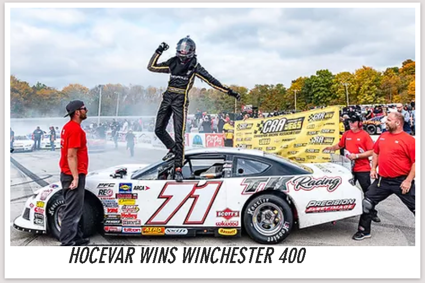 Carson Wins Winchester 400